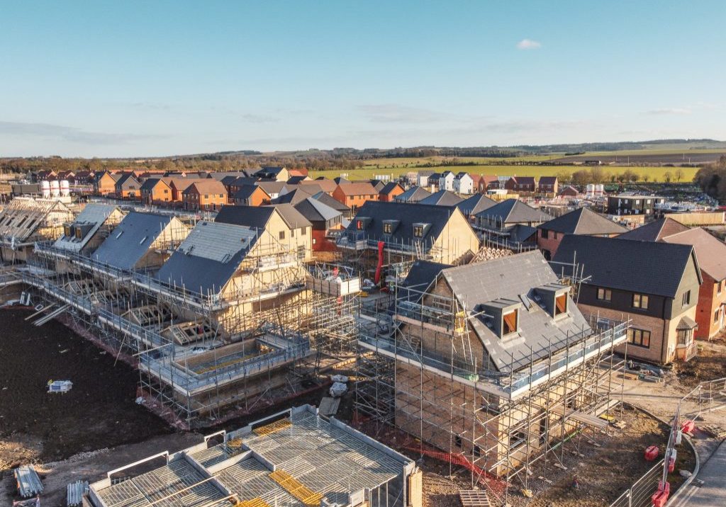 construction site building houses