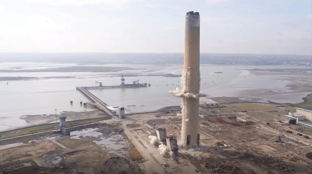 Kingsnorth demolition