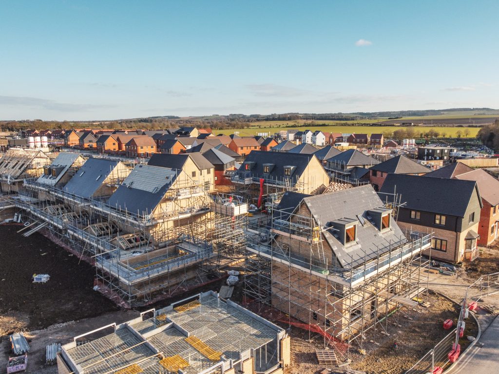 construction site building houses