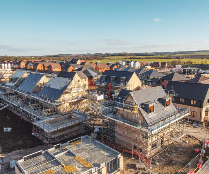 Kingsgrove Housing Development, Wantage, OXFORDSHIRE. February 2021