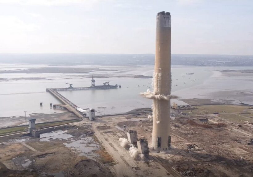 Kingsnorth demolition